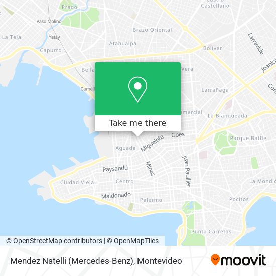 Mendez Natelli (Mercedes-Benz) map