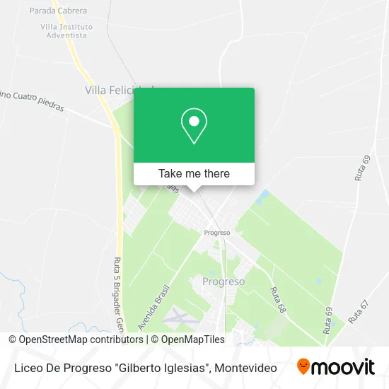 Liceo De Progreso "Gilberto Iglesias" map