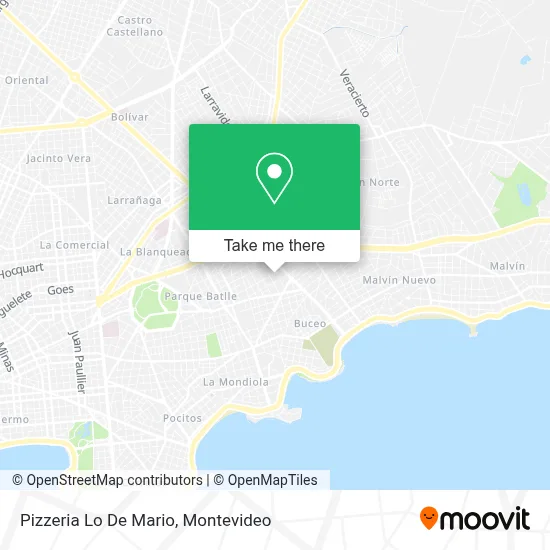 Pizzeria Lo De Mario map