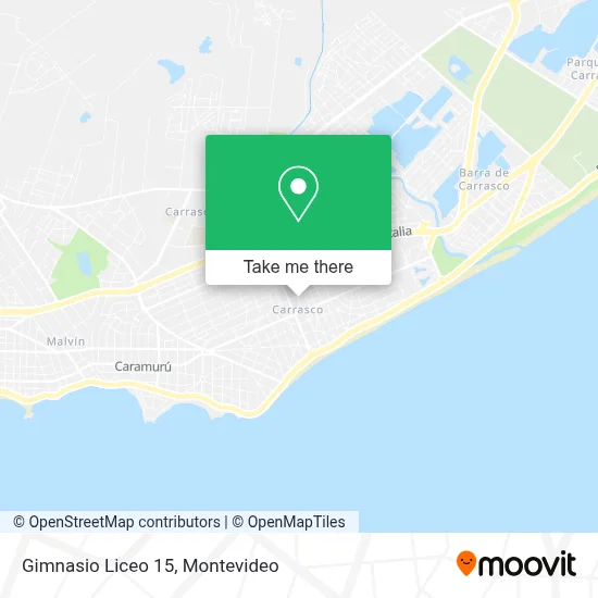 Gimnasio Liceo 15 map