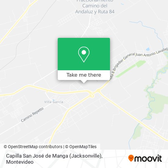 Capilla San José de Manga (Jacksonville) map