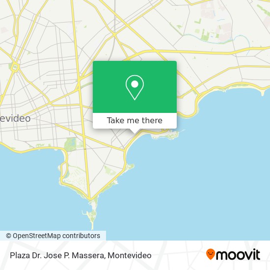 Plaza Dr. Jose P. Massera map