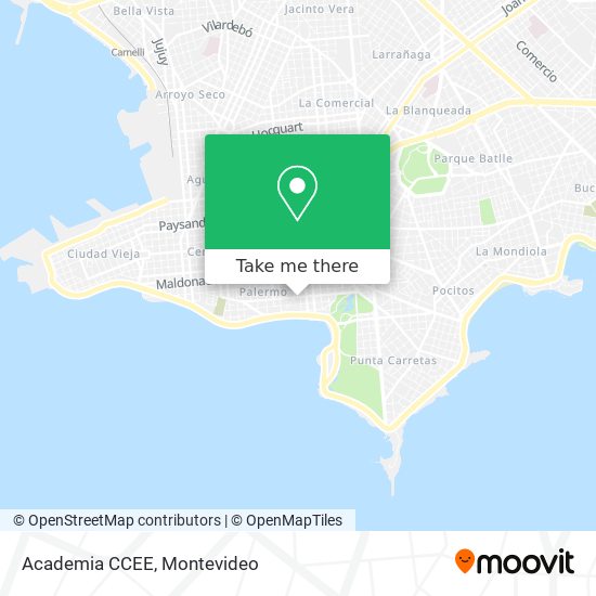 Mapa de Academia CCEE