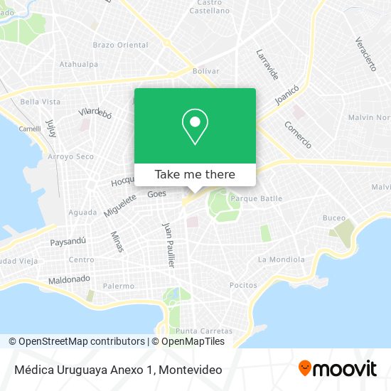 Médica Uruguaya Anexo 1 map