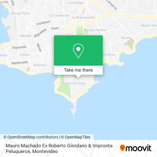 Mauro Machado Ex Roberto Giordano & Impronta Peluqueros map