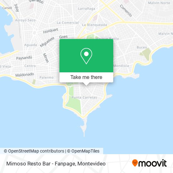 Mimoso Resto Bar - Fanpage map