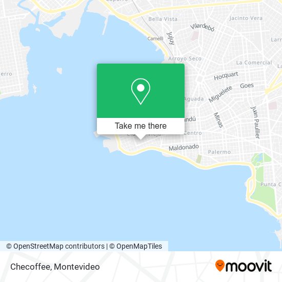 Checoffee map