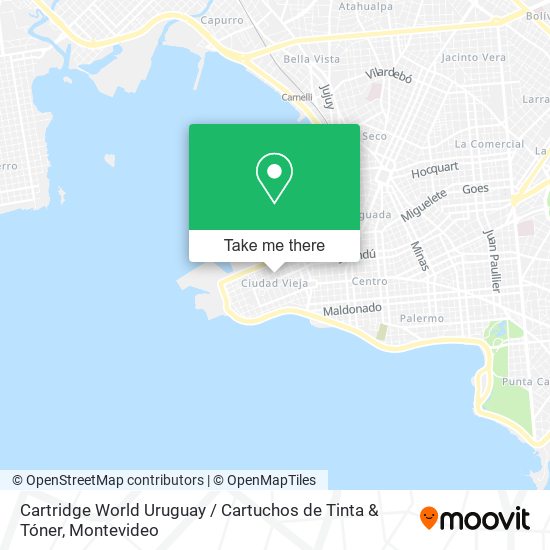 Cartridge World Uruguay / Cartuchos de Tinta & Tóner map