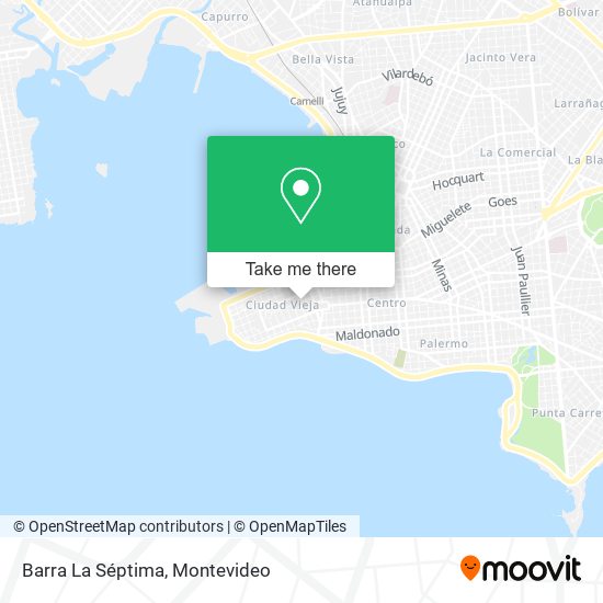 Barra La Séptima map
