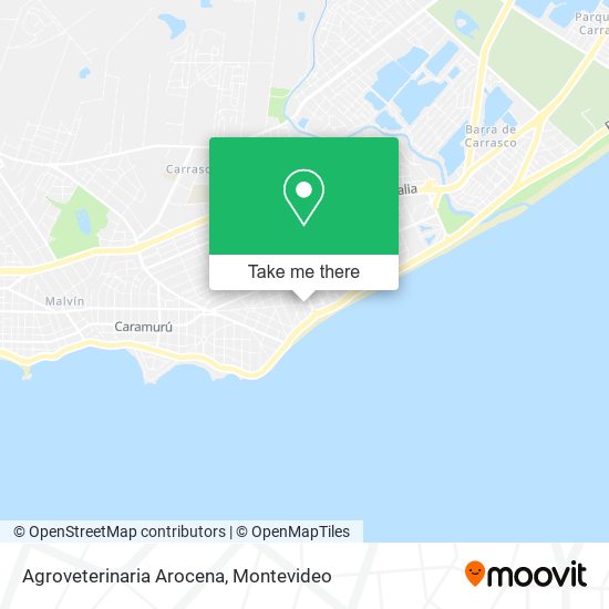 Agroveterinaria Arocena map