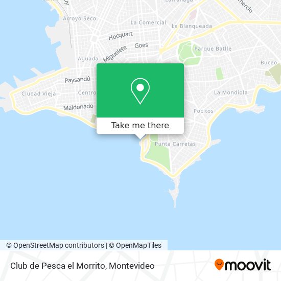 Club de Pesca el Morrito map