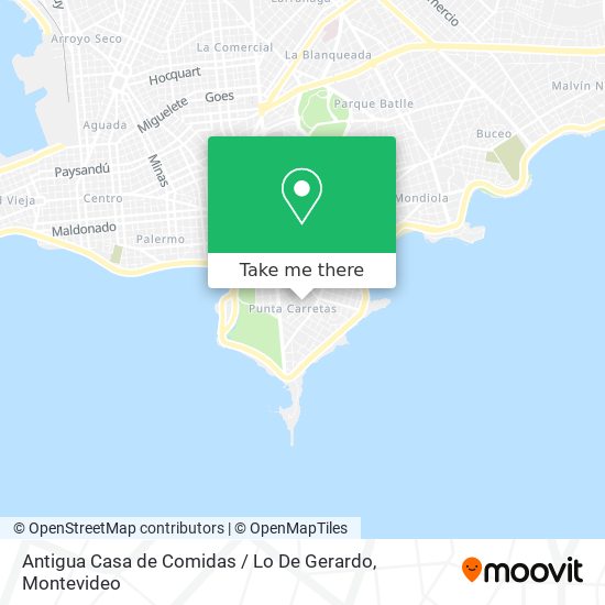 Antigua Casa de Comidas / Lo De Gerardo map