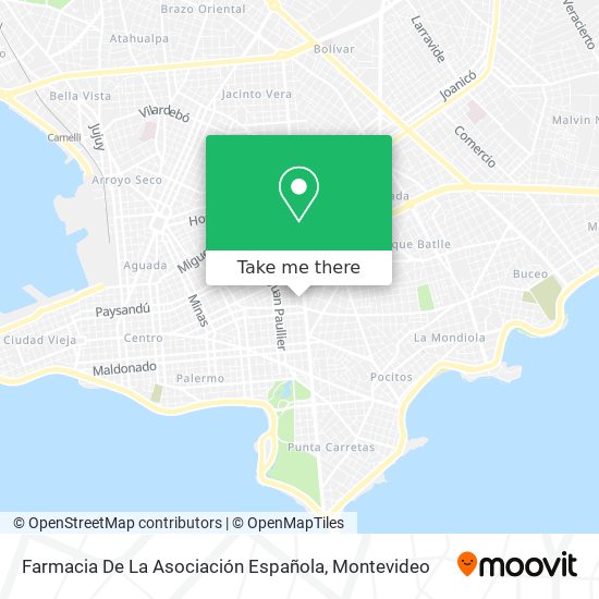 Farmacia De La Asociación Española map