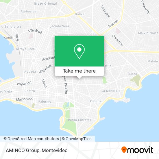 AMINCO Group map