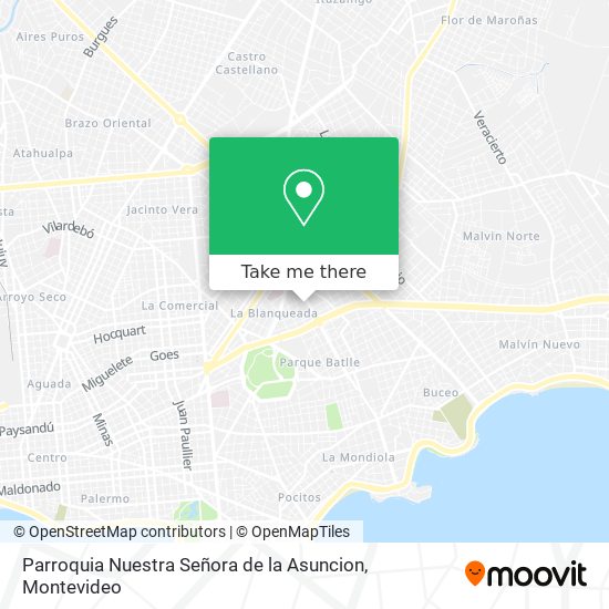 Parroquia Nuestra Señora de la Asuncion map