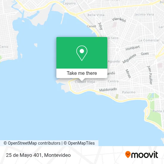 25 de Mayo 401 map