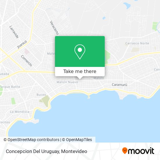 Concepcion Del Uruguay map