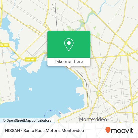 NISSAN -  Santa Rosa Motors map