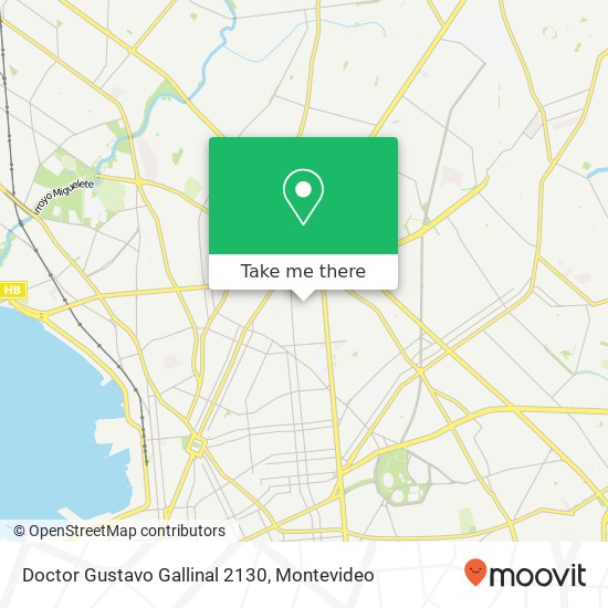 Doctor Gustavo Gallinal 2130 map
