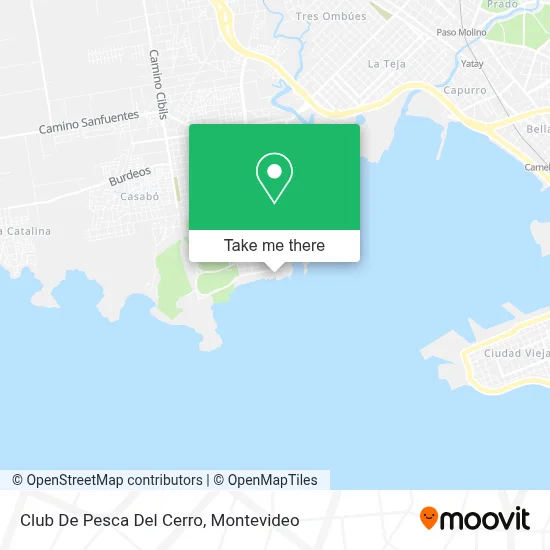 Club De Pesca Del Cerro map