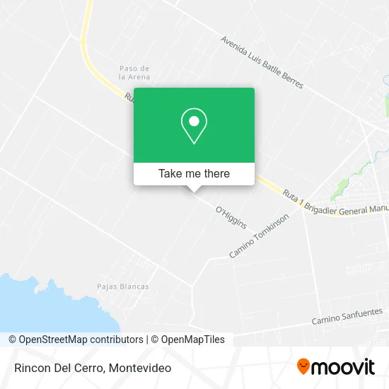 Mapa de Rincon Del Cerro