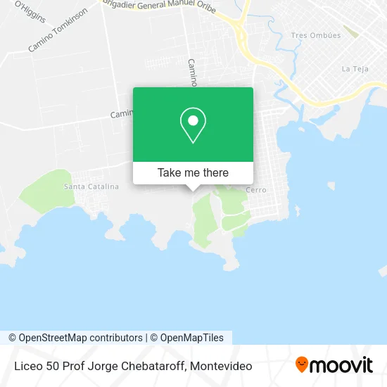 Liceo 50 Prof Jorge Chebataroff map