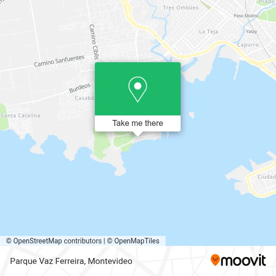 Parque Vaz Ferreira map