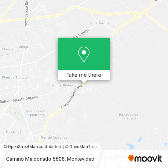 Camino Maldonado 6608 map