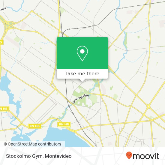 Stockolmo Gym map