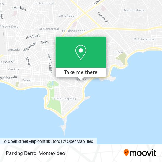 Parking Berro map