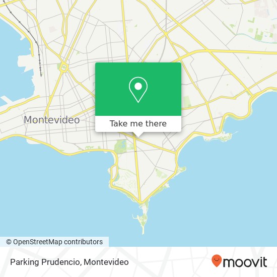 Parking Prudencio map