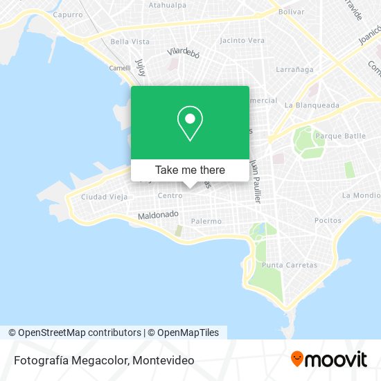 Fotografía Megacolor map