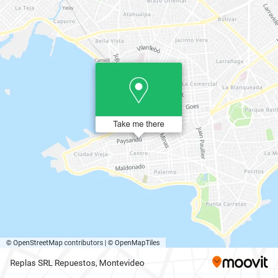 Replas SRL Repuestos map