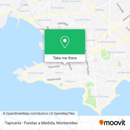 Tapicería - Fundas a Medida map
