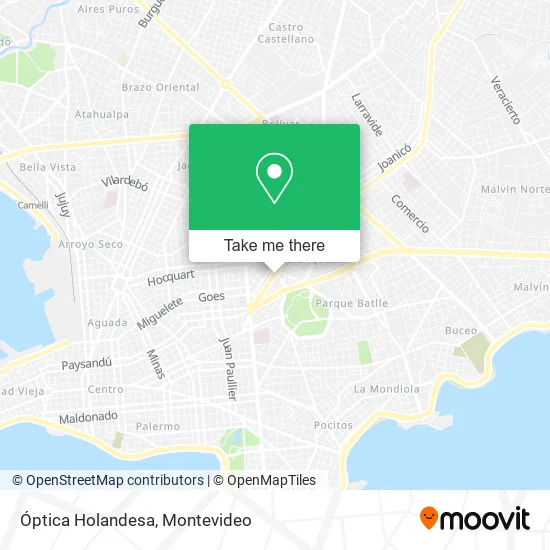Mapa de Óptica Holandesa