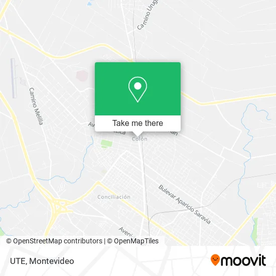 UTE map