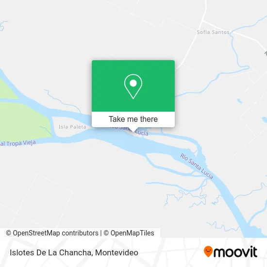 Islotes De La Chancha map