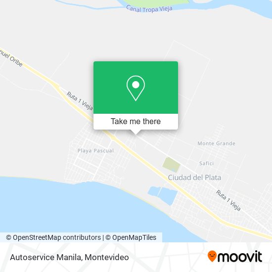 Autoservice Manila map