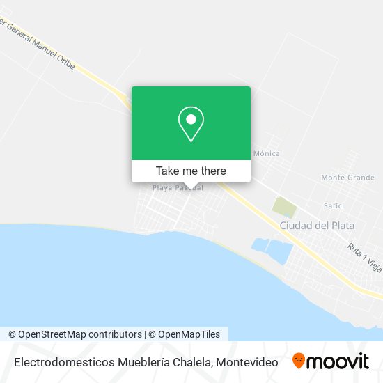 Electrodomesticos Mueblería Chalela map