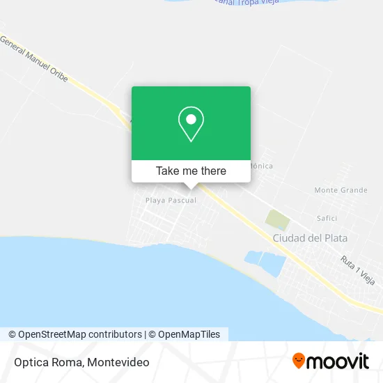 Mapa de Optica Roma