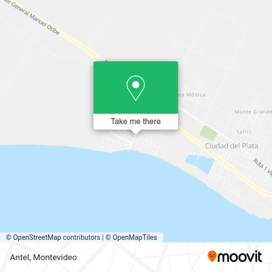 Antel map