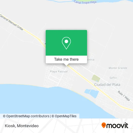 Kiosk map