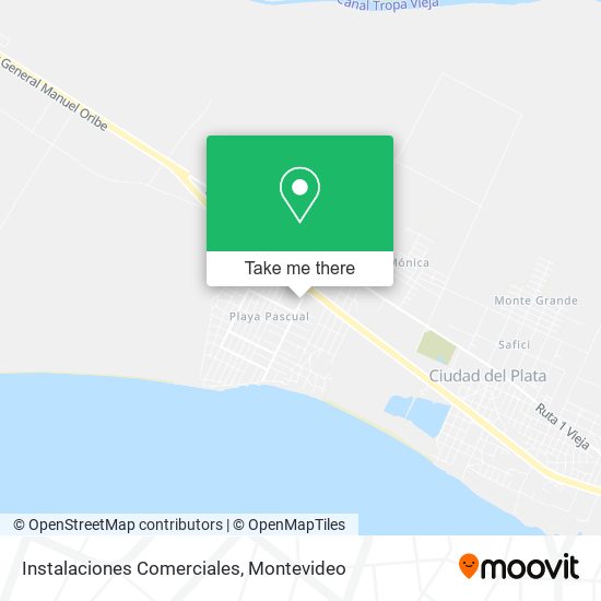 Mapa de Instalaciones Comerciales