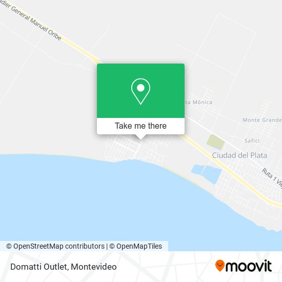 Domatti Outlet map
