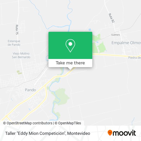 Mapa de Taller "Eddy Mion Competición"