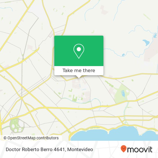 Doctor Roberto Berro 4641 map