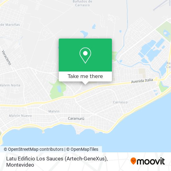 Latu  Edificio Los Sauces (Artech-GeneXus) map