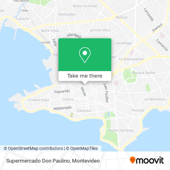 Supermercado Don Paulino map