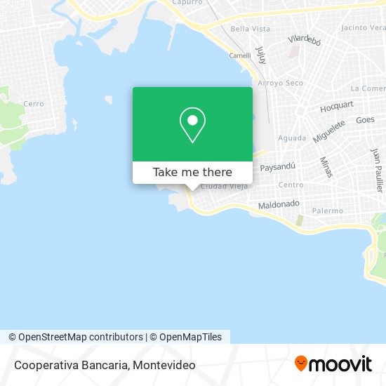 Cooperativa Bancaria map