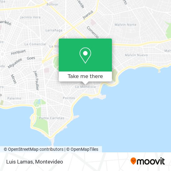 Luis Lamas map